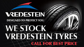 We stock Vredestein Tyres